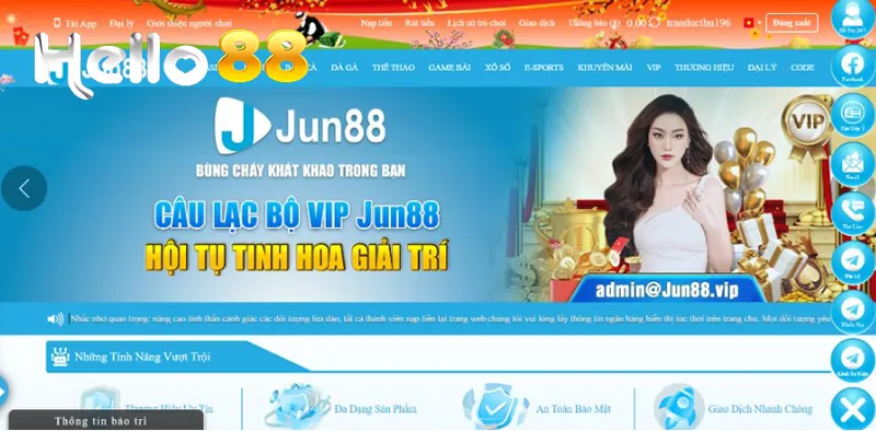 JUN88 sở hữu hệ thống bảo mật tuyệt đối