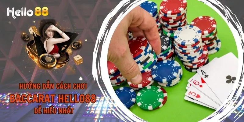 Hướng dẫn cách chơi baccarat HELLO88 dễ hiểu nhất